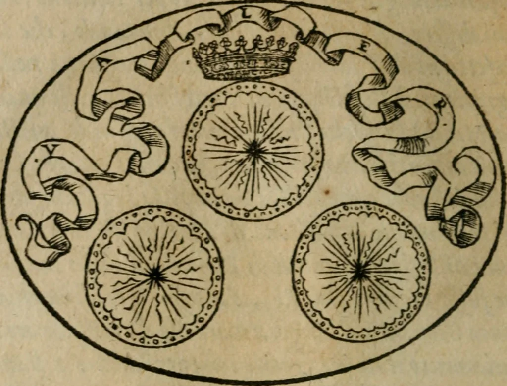 An illustration from Dialogo dell'imprese militari et amorose, 1574, leaf 41