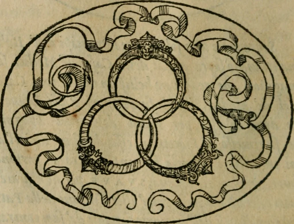An illustration from Dialogo dell'imprese militari et amorose, 1574, leaf 49