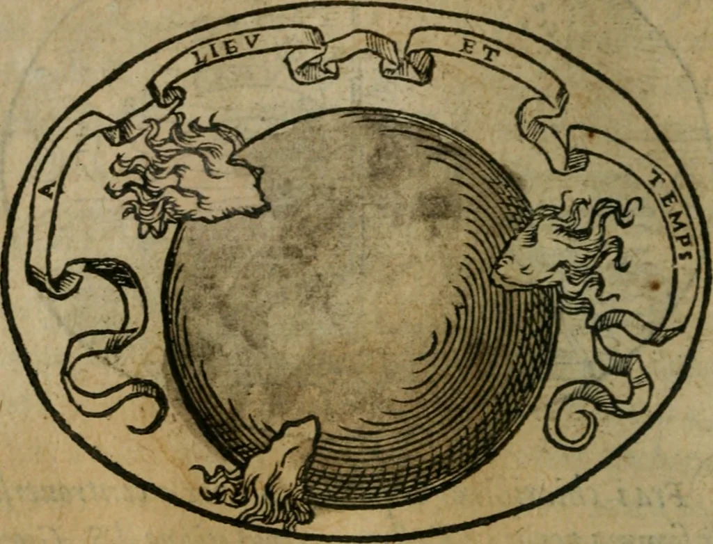 An illustration from Dialogo dell'imprese militari et amorose, 1574, leaf 83