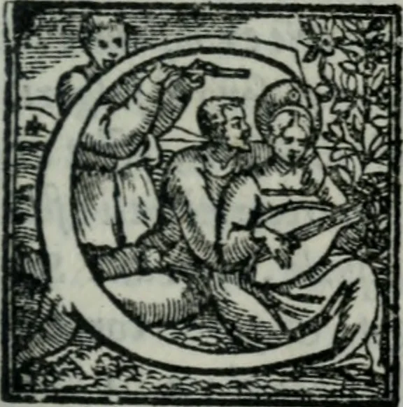 An illustration from Dialogo dell'imprese militari et amorose, 1557, leaf 108