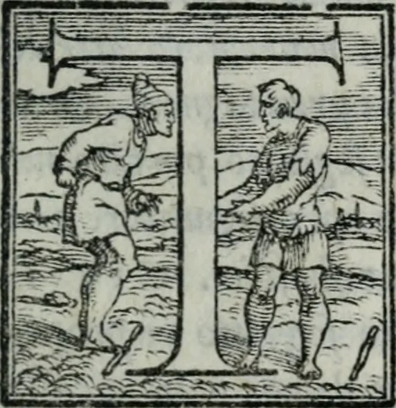 An illustration from Dialogo dell'imprese militari et amorose, 1557, leaf 20