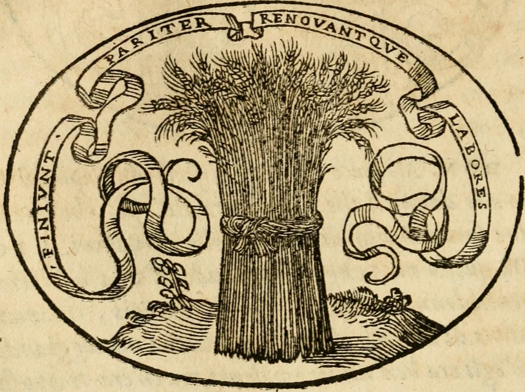 An illustration from Dialogo dell'imprese militari et amorose di Monsignor Giouio, vescouo di Nocera : et del S. Gabriel Symeoni fiorentino : con vn ragionamento di M. Lodouico Domenichi, nel medesimo soggetto : con la tauola, 1574, leaf 121