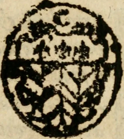 An illustration from Dialogo dell'imprese militari et amorose di Monsignor Giouio, vescouo di Nocera : et del S. Gabriel Symeoni fiorentino : con vn ragionamento di M. Lodouico Domenichi, nel medesimo soggetto : con la tauola, 1574, leaf 220