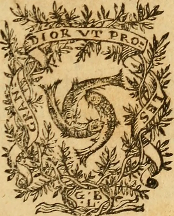 An illustration from Dialogo di Galileo Galilei Linceo matematico sopraordinario dello studio di Pisa. E filosofo, e matematico primario del serenissimo gr. duca di Toscana. Doue ne i congressi di quattro giornate si discorre sopra i due massimi sistemi del mondo tolemaico, e copernicano; : proponendo indeterminatamente le ragioni filosofiche, e naturali tanto per l'vna, quanto per l'altra parte, 1632, leaf 8