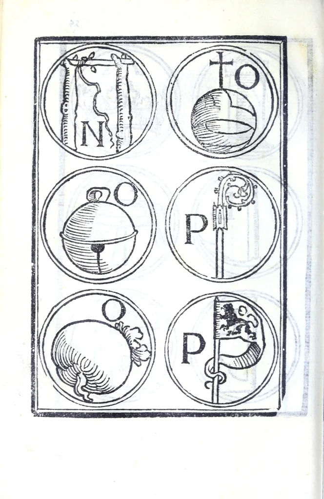 An illustration from Dialogo di M. Lodovico Dolce, nel quale si ragiona del modo di accrescere e conseruar la memoria, 1562, leaf 122