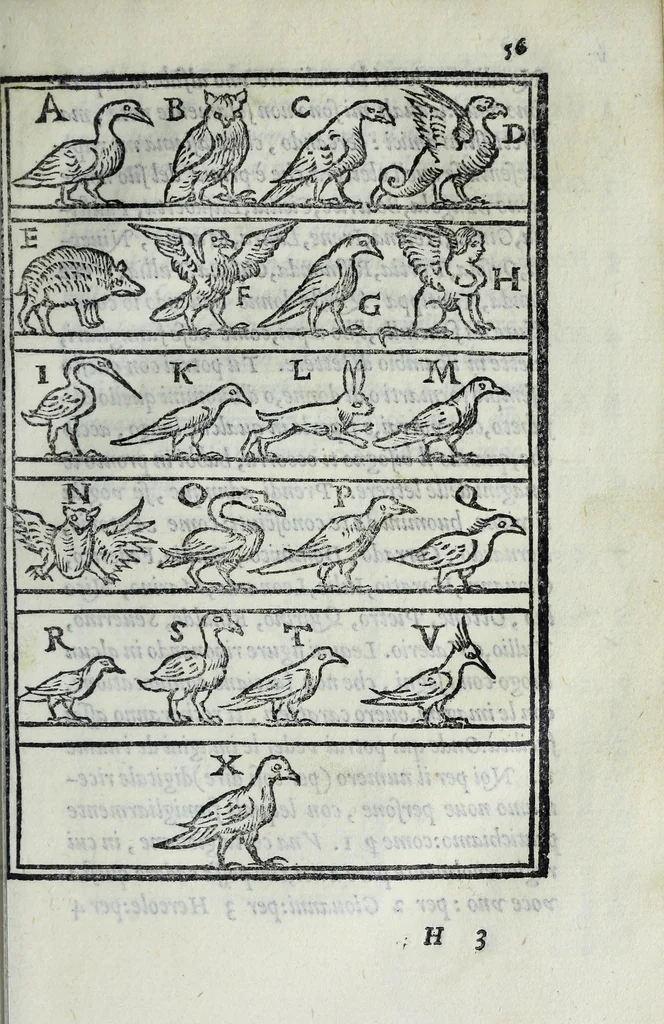 An illustration from Dialogo di M. Lodovico Dolce, nel quale si ragiona del modo di accrescere e conseruar la memoria, 1562, leaf 131