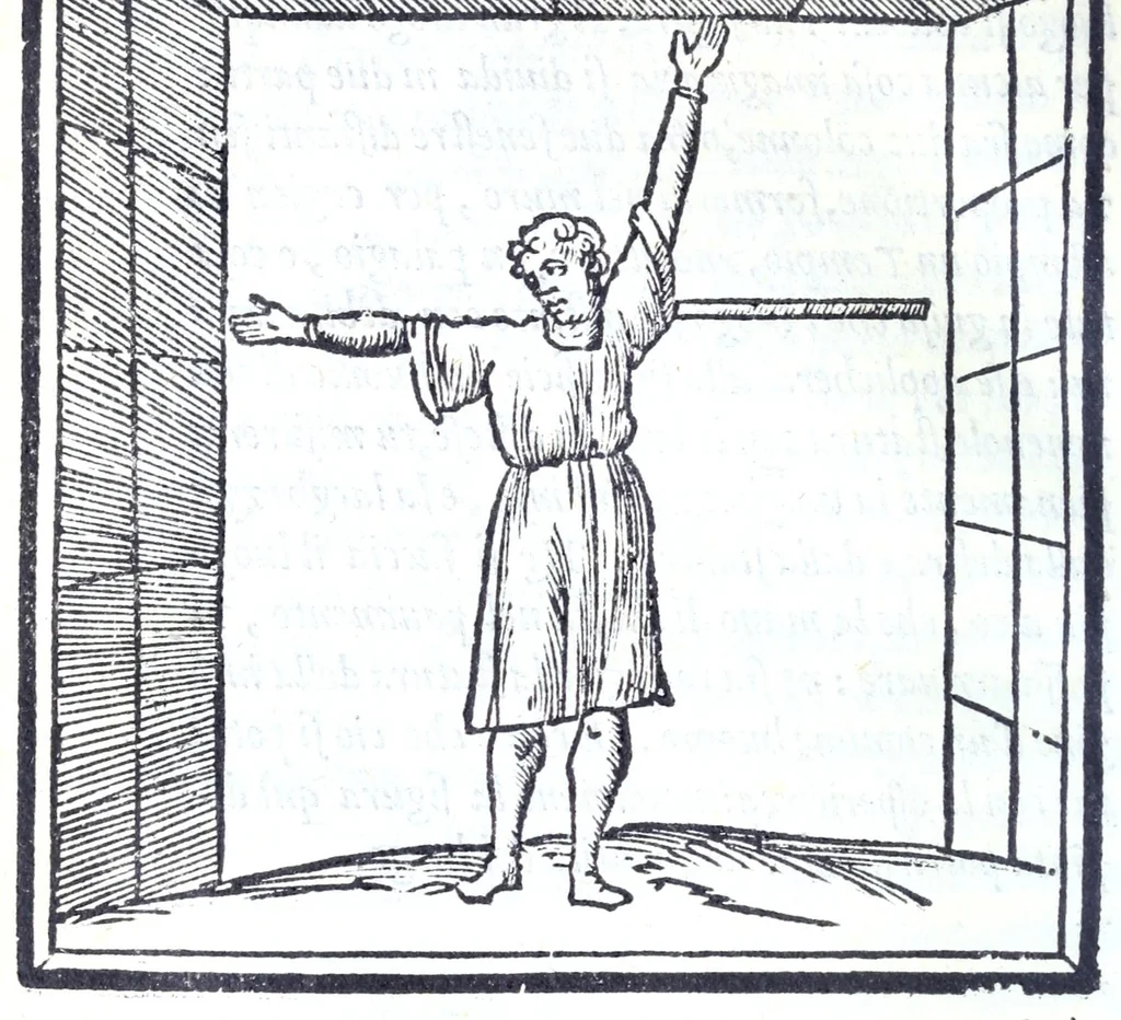 An illustration from Dialogo di M. Lodovico Dolce, nel quale si ragiona del modo di accrescere e conseruar la memoria, 1562, leaf 64