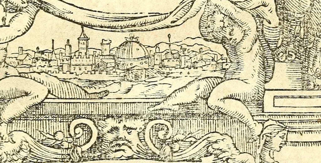An illustration from Dialogo intitolato La strega, overgo de gli inganni de demoni; dell' ... Giouan Francesco Pico conte de la Mirandola, 1555, leaf 4