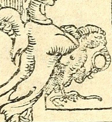 An illustration from Dialogo intitolato La strega, overgo de gli inganni de demoni; dell' ... Giouan Francesco Pico conte de la Mirandola, 1555, leaf 4