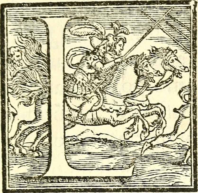 An illustration from Dialogo intitolato La strega, overgo de gli inganni de demoni; dell' ... Giouan Francesco Pico conte de la Mirandola, 1555, leaf 6