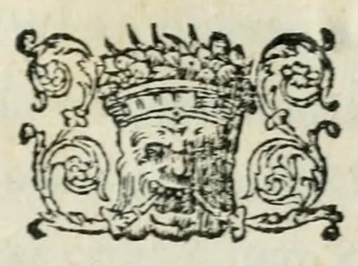 An illustration from Dialogo dell'imprese militari et amorose, 1555, leaf 5