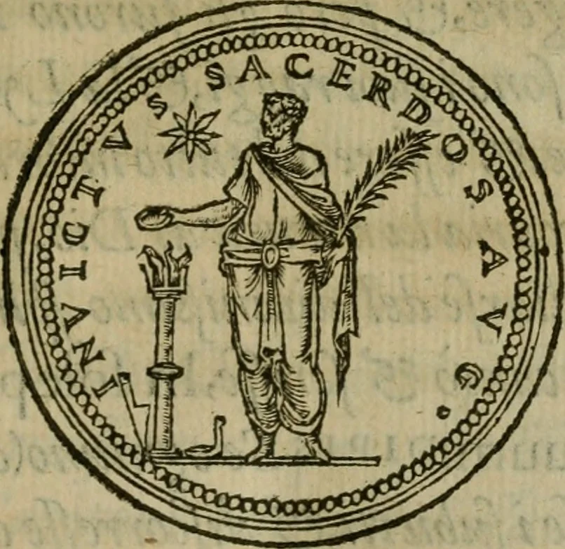An illustration from Dialogo pio et specvlativo, con diuerse sentenze latine & volgari, 1560, leaf 206