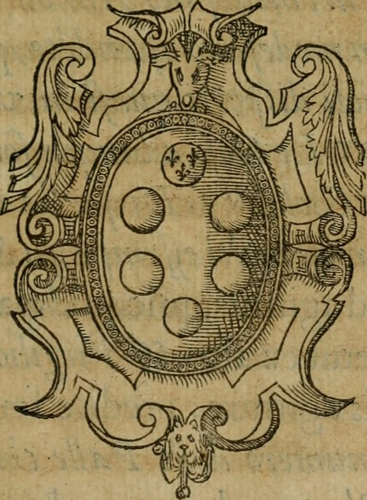 An illustration from Dialogo pio et specvlativo, con diuerse sentenze latine & volgari, 1560, leaf 46