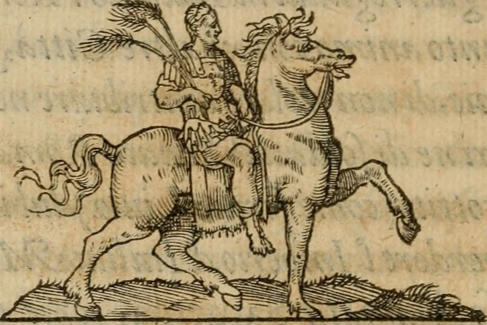 An illustration from Dialogo pio et specvlativo, con diuerse sentenze latine & volgari, 1560, leaf 79