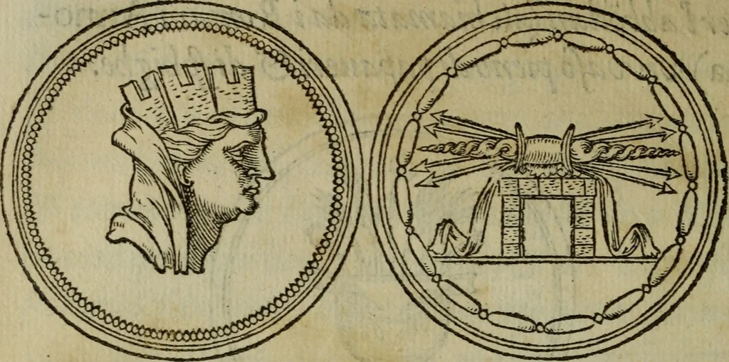 An illustration from Dialogo Pio Et Specvlativo : Con diuerse sentenze Latine & volgari, 1560, leaf 107