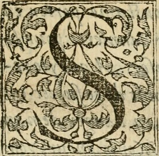 An illustration from Dialogue des devises d'armes et d'amovrs du S. Pavlo Iovio : avec un discours M. Loys Dominique sur le mesme subiet, 1561, leaf 8