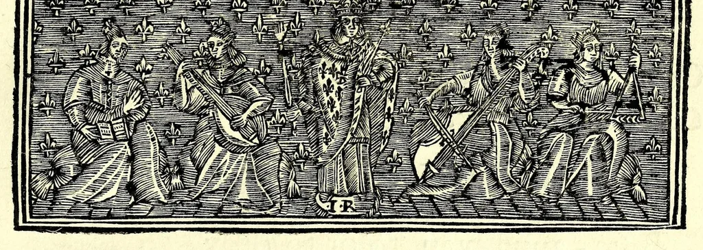 An illustration from Dialogue françois et bourguignon du recit des rejouissances faites à Dijon pour la naissance de Monseigneur duc de Bourgongne, 1682, leaf 3