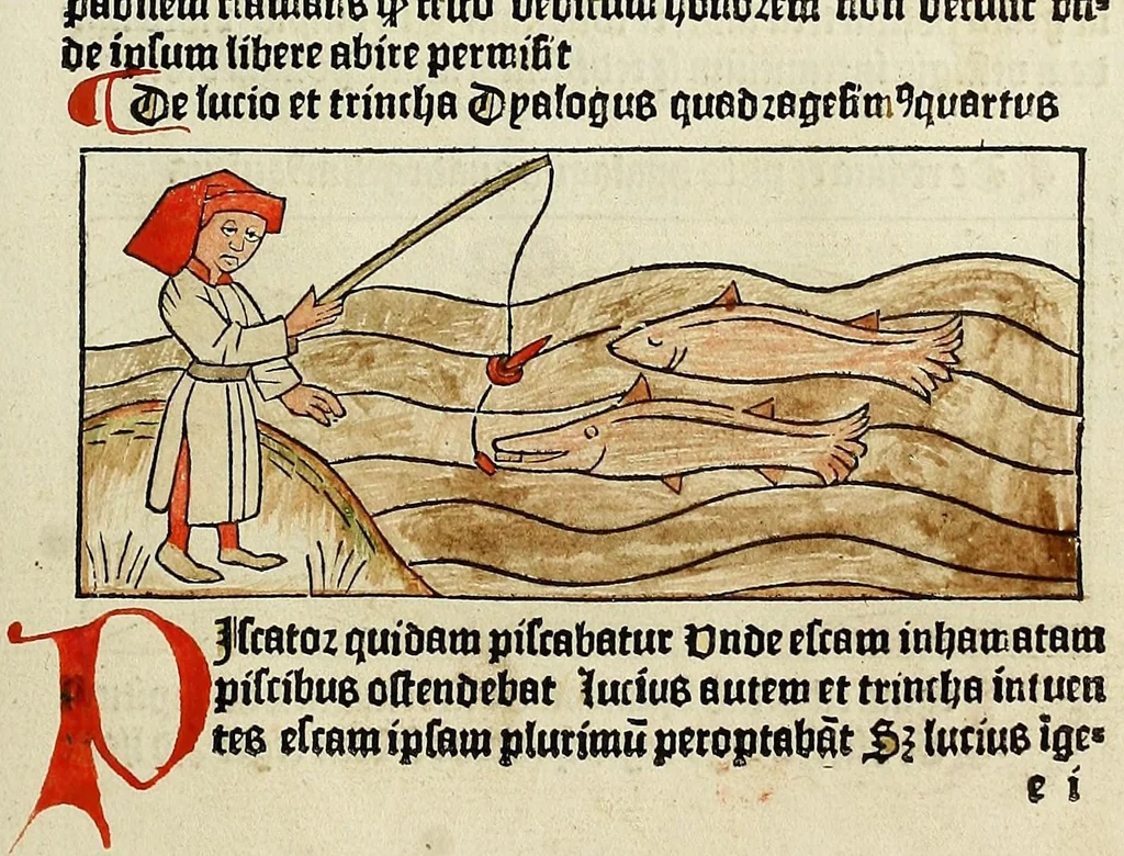 An illustration from Dyalog[us] creaturaru[m] moralizat[us] : omni materie morali iocu[n]do et edificatiuo modo applicabilis, leaf 87