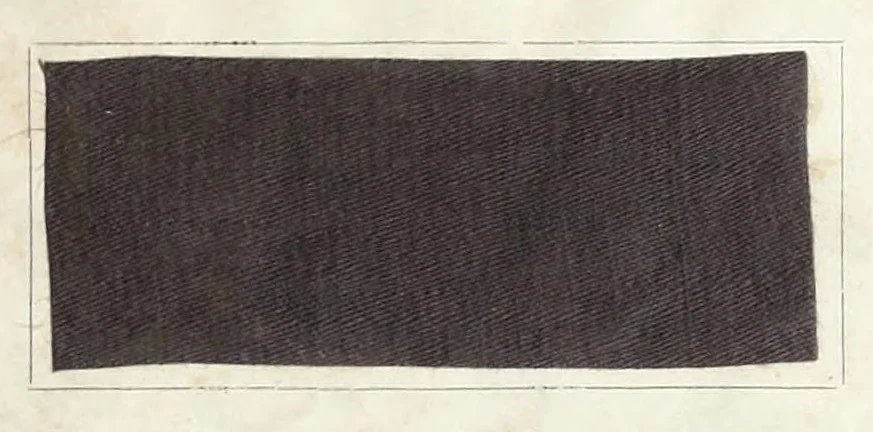 An illustration from Diamine colours on cotton treated with sulphate of copper, 1898, leaf 9
