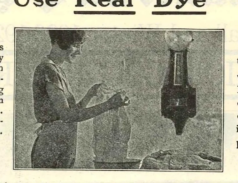 An illustration from Diamond Dyes - Color Craft 1927, 1927, leaf 70