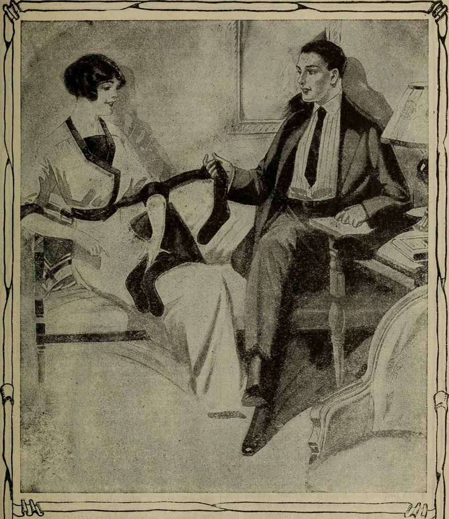 An illustration from Diamond dye annual, and direction book, 1914, leaf 16