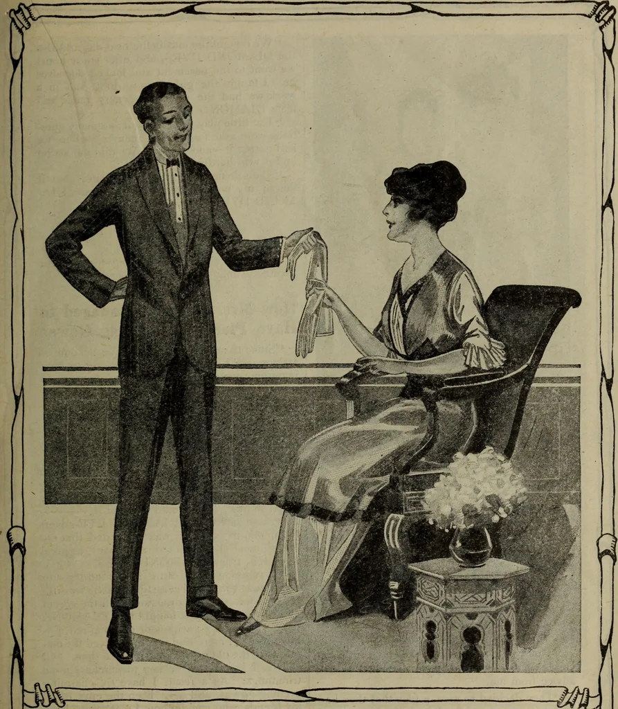 An illustration from Diamond dye annual, and direction book, 1914, leaf 18
