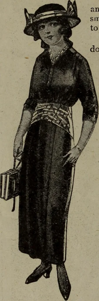 An illustration from Diamond dye annual, and direction book, 1914, leaf 23