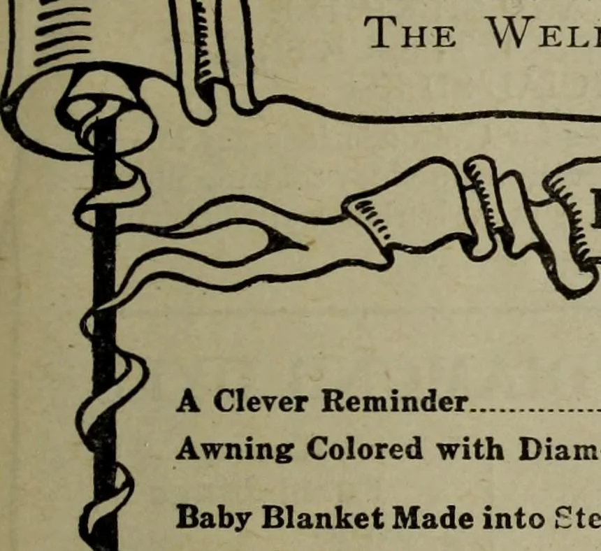 An illustration from Diamond dye annual, and direction book, 1914, leaf 6