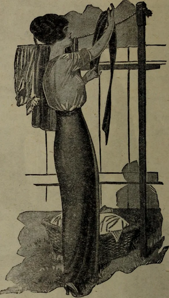 An illustration from Diamond dye annual, and direction book, 1914, leaf 9