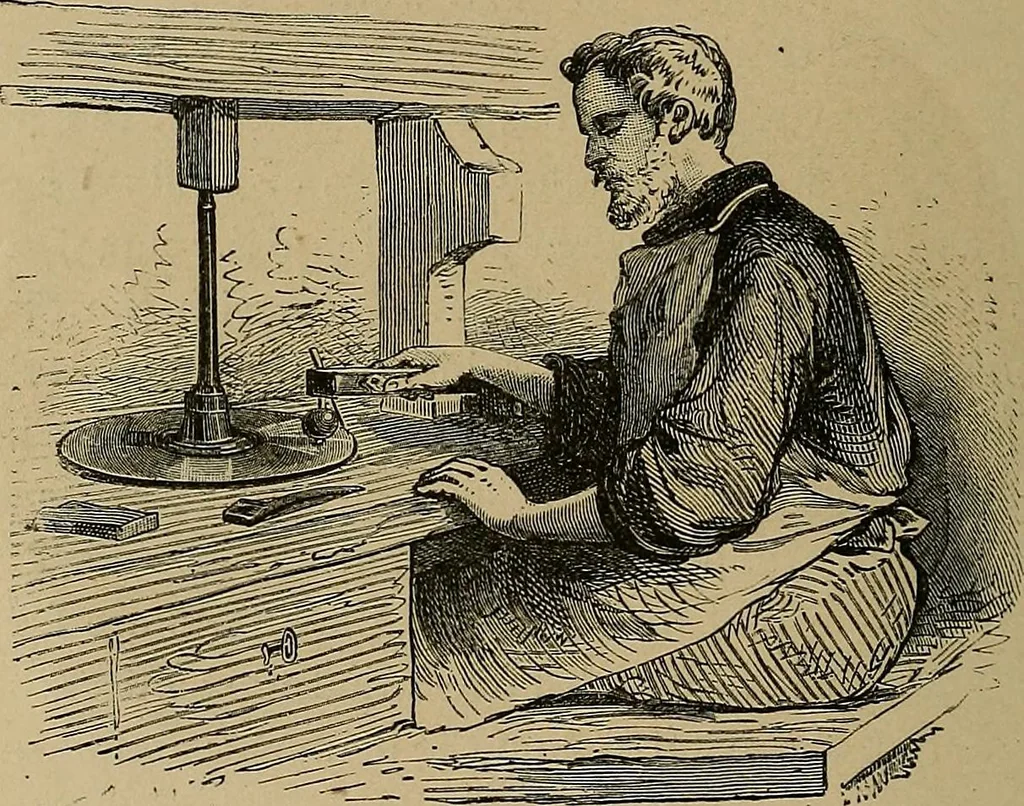 An illustration from Diamonds and precious stones, a popular account of gems .., 1874, leaf 297