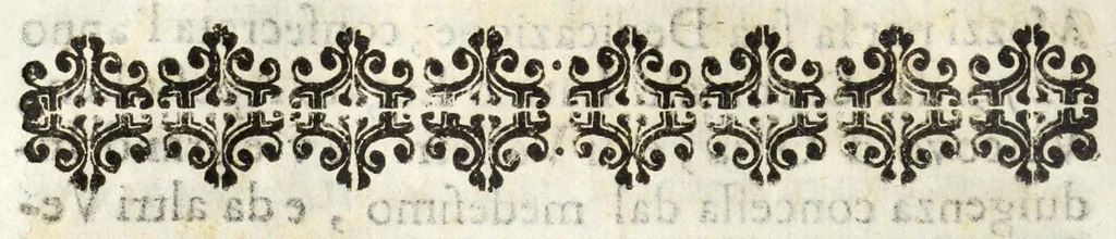 An illustration from Diario sacro e guida perpetua per visitare le chiese della città di Firenze, e suoi sobborghi in tutt' i giorni dell' anno, e per sapere le feste, che vi si celebrano, l' indulgenze perpetue che vi s' accquistano, e gl' esercizj di devozione, e pietà che vi si fanno : con una notizia de' corpi, e reliquie di santi, che in esse chiese si conservano, ed un catalogo de SS. e BB. che in essa città fiorirono, ed altre particolarità, 1700, leaf 240