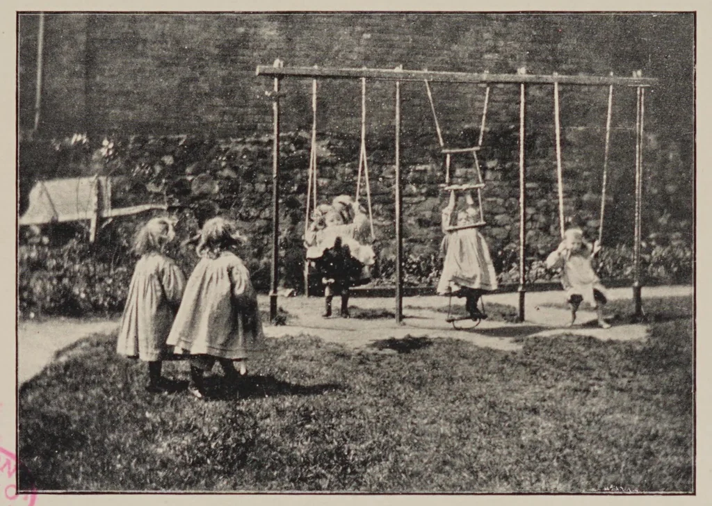 An illustration from The diary of a free kindergarten, 1913, leaf 79