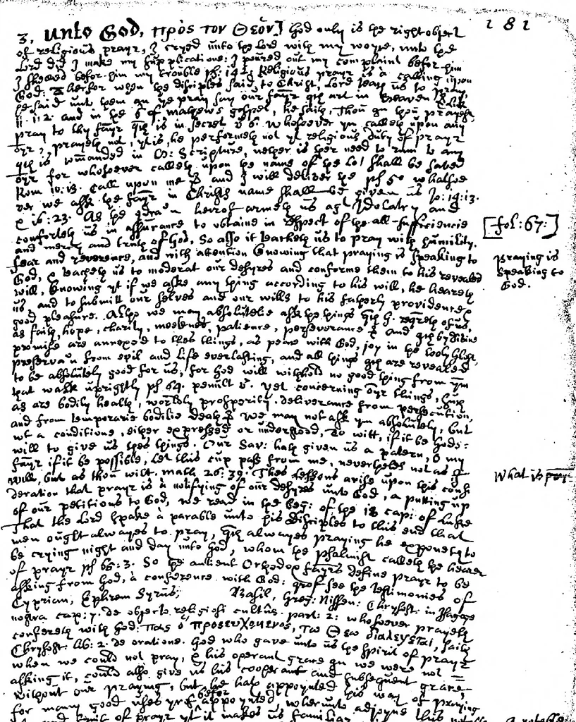 An illustration from A Diary or Spirituall Exercises Written by Dr. John Forbes of Corse and Copied from his own Manuscript Anno Dom: 1687 and 1690 / 1624-1647, 1624, leaf 192