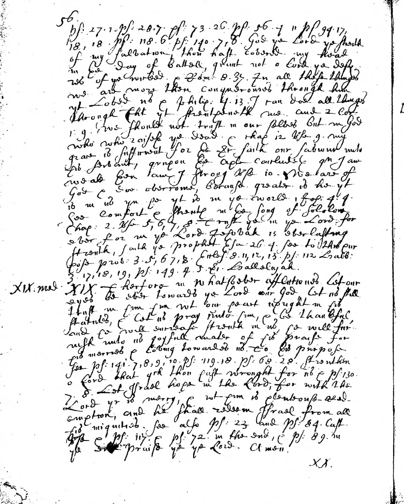 An illustration from A Diary or Spirituall Exercises Written by Dr. John Forbes of Corse and Copied from his own Manuscript Anno Dom: 1687 and 1690 / 1624-1647, 1624, leaf 63