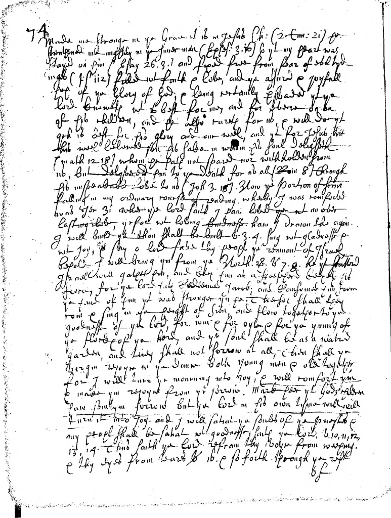 An illustration from A Diary or Spirituall Exercises Written by Dr. John Forbes of Corse and Copied from his own Manuscript Anno Dom: 1687 and 1690 / 1624-1647, 1624, leaf 81