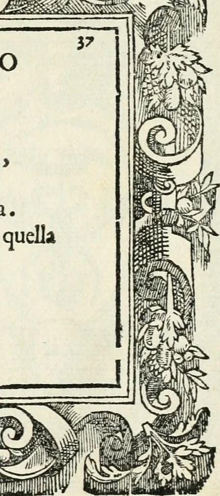 An illustration from Di Battista Pittoni pittore vicentino Imprese di diversi prencipi, dvchi, signori, e d'altri personaggi et hvomini letterati et illvstri : con alcune stanze del Dolce che dichiarano i motti di esse imprese, 1562, leaf 152