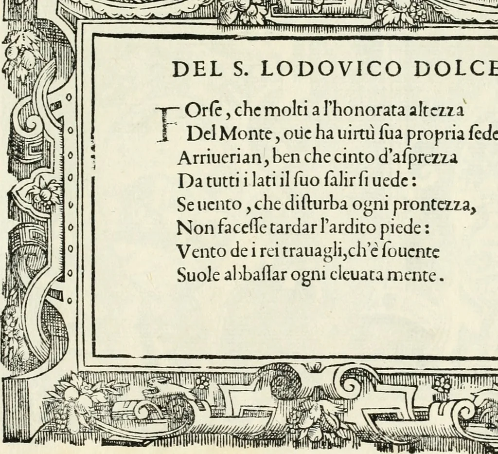 An illustration from Di Battista Pittoni pittore vicentino Imprese di diversi prencipi, dvchi, signori, e d'altri personaggi et hvomini letterati et illvstri : con alcune stanze del Dolce che dichiarano i motti di esse imprese, 1562, leaf 184