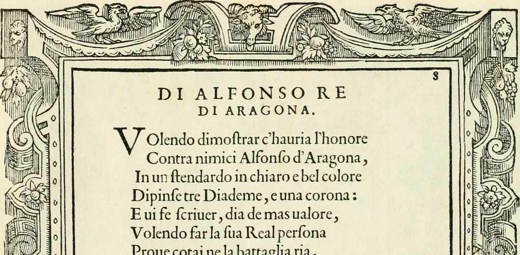 An illustration from Di Battista Pittoni pittore vicentino Imprese di diversi prencipi, dvchi, signori, e d'altri personaggi et hvomini letterati et illvstri : con alcune stanze del Dolce che dichiarano i motti di esse imprese, 1562, leaf 36