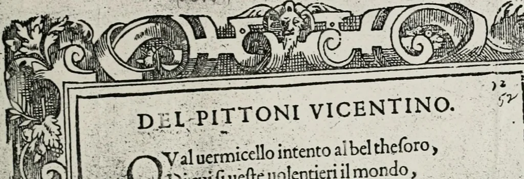 An illustration from Di Battista Pittoni pittore vicentino Imprese di diuersi prencipi, duchi, signori, e d’altri personaggi et huomini letterati et illustri : con alcune stanze del Dolce che dichiarano i motti di esse imprese., 1562, leaf 214
