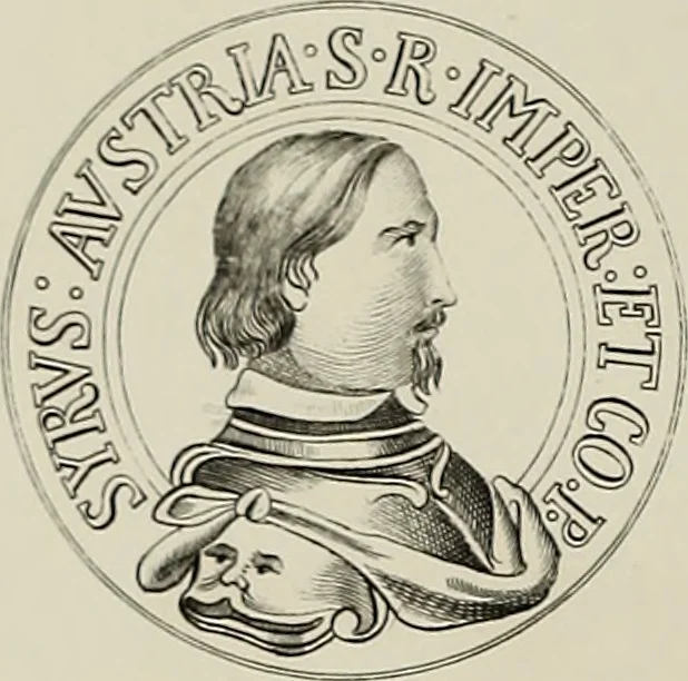 An illustration from Di Camillo e Siro da Correggio e della loro zecca : memorie storico-numismatiche, 1870, leaf 111