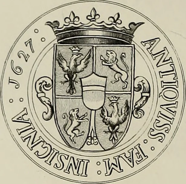 An illustration from Di Camillo e Siro da Correggio e della loro zecca : memorie storico-numismatiche, 1870, leaf 111