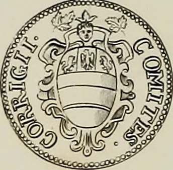 An illustration from Di Camillo e Siro da Correggio e della loro zecca : memorie storico-numismatiche, 1870, leaf 65