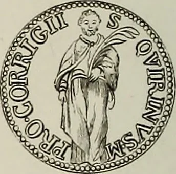 An illustration from Di Camillo e Siro da Correggio e della loro zecca : memorie storico-numismatiche, 1870, leaf 65