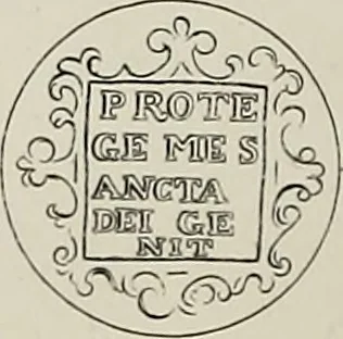 An illustration from Di Camillo e Siro da Correggio e della loro zecca : memorie storico-numismatiche, 1870, leaf 99