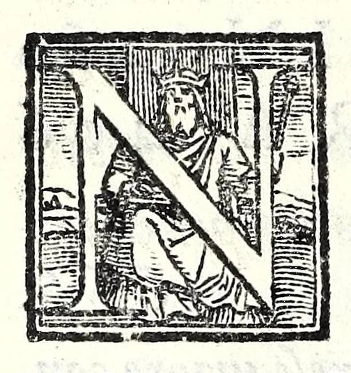 An illustration from Dichiaratione del Doni : sopra il XIII. cap. dell' Apocalisse, contro a gli heretici, con modi non mai piu intesi da huomo uiuente : che cosa sieno la Naue di San Pietro, la Chiesa Romana, il Concilio di Trento, la Destra della Naue, la sinistra, la rete, & i. 153. pesci dell'euangelio di S. Giouan[n]i : & cioche significhino con altre intelligenze della Sacra Scrittura, secondo i cabalisti, 1562, leaf 16