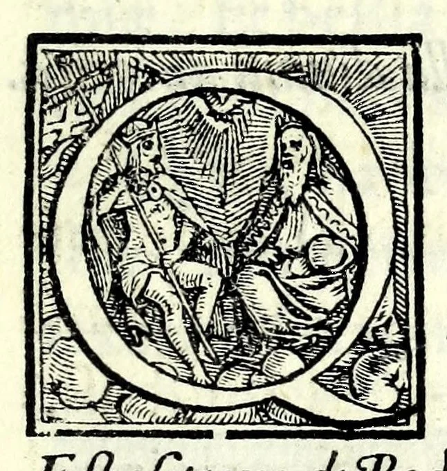 An illustration from Dichiaratione del Doni : sopra il XIII. cap. dell' Apocalisse, contro a gli heretici, con modi non mai piu intesi da huomo uiuente : che cosa sieno la Naue di San Pietro, la Chiesa Romana, il Concilio di Trento, la Destra della Naue, la sinistra, la rete, & i. 153. pesci dell'euangelio di S. Giouan[n]i : & cioche significhino con altre intelligenze della Sacra Scrittura, secondo i cabalisti, 1562, leaf 9