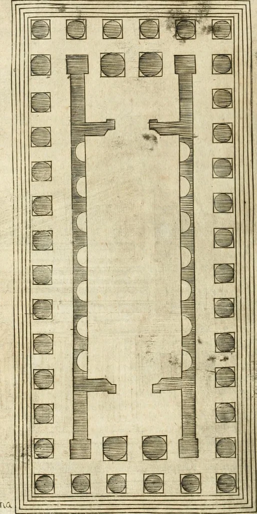 An illustration from Dichiarazioni della pianta dell'antiche Siracuse, e d'alcune scelte medaglie d'esse, e de' principi che quelle possedettero, 1613, leaf 39