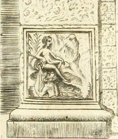 An illustration from Dichiarazioni della pianta dell'antiche Siracuse, e d'alcune scelte medaglie d'esse, e de' principi che quelle possedettero, 1613, leaf 4