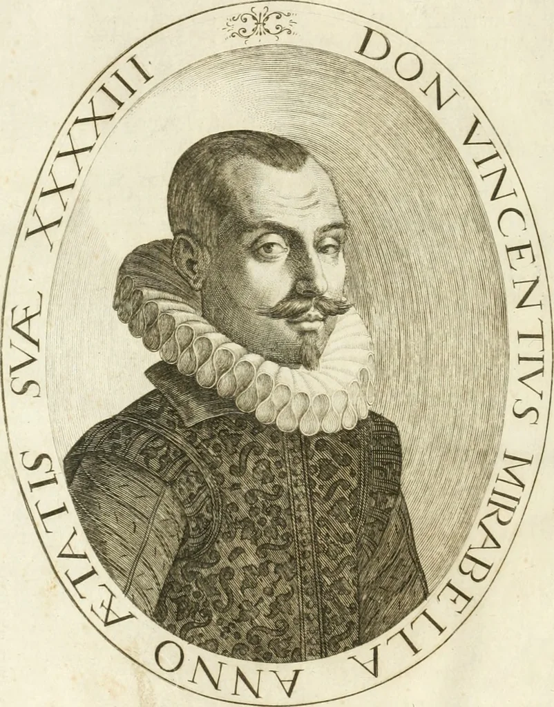 An illustration from Dichiarazioni della pianta dell'antiche Siracuse, e d'alcune scelte medaglie d'esse, e de' principi che quelle possedettero, 1613, leaf 7