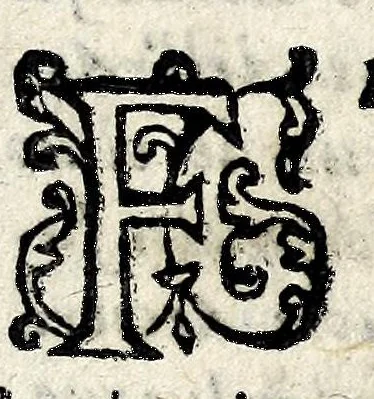 An illustration from Dicierie sacre del caualier Marino, 1619, leaf 11